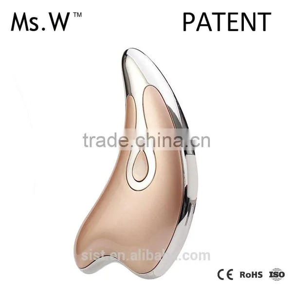 New Products 2016 Ce & Rohs Face Lift Massage Wrinkle Removal Electric Facial Gua Sha Slimming Massager photo-6