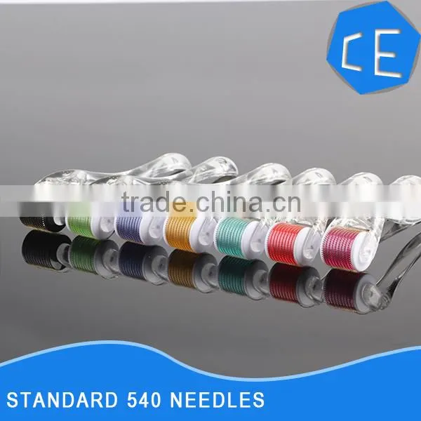 2016 Newest Skin Care Fine Titanium Micro Needle Derma Roller Medical photo-4