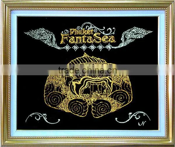 RARE OEM Wall Art fabric painting designs Acrylic Glitter Colors Home decor Art Decor Made to Order