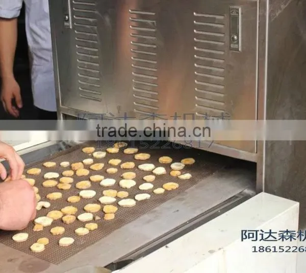 Industrial Continuous Conveyor Belt Type Microwave Dryer for Potato Chips Process Machine photo-3