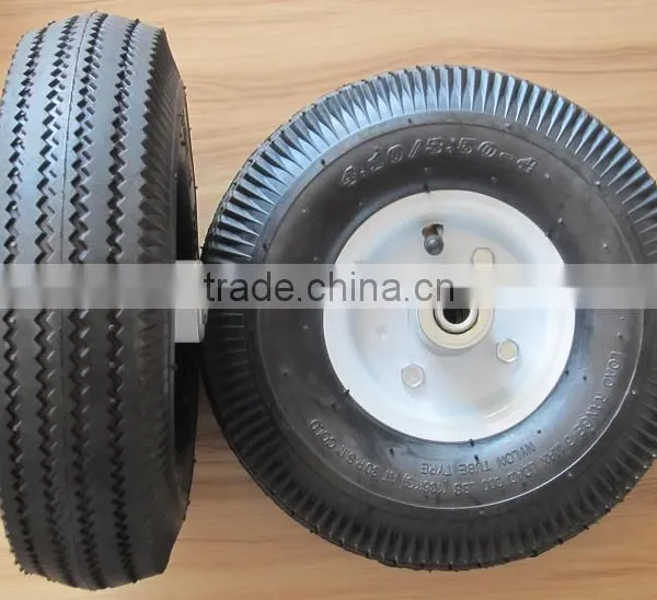 EL477 Pneumatic Rubber Wheel / Trolley Wheel photo-2