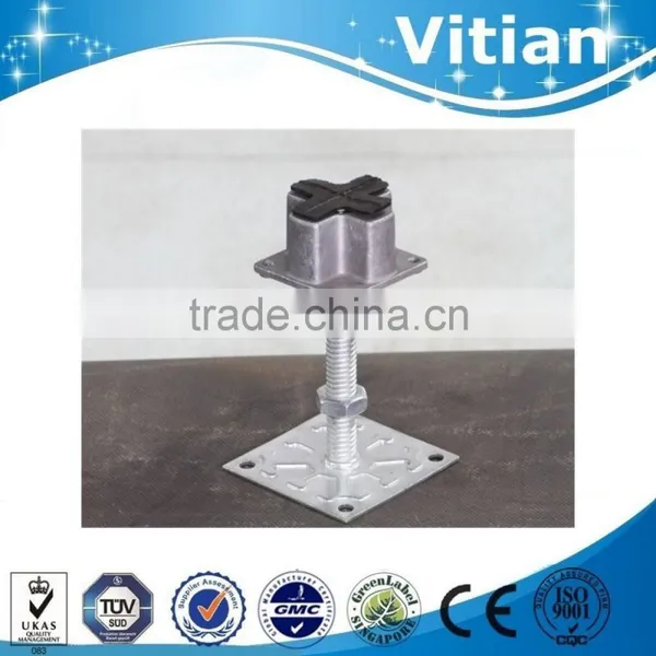 Raised Access Floor Support Steel Flat Head Pedestals for Data Center photo-3