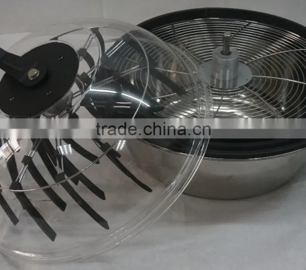 16 Inch VIREX Hydroponic System Hand Driven Bowl Leaf Trimmer photo-2