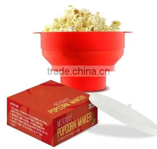 Silicone Popcorn Popper,Popcorn Maker photo-3