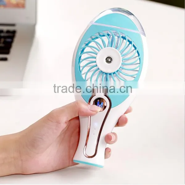 USB Charge Mermaid Handheld Air Fan, Mini Calleidic Fan For Female photo-3
