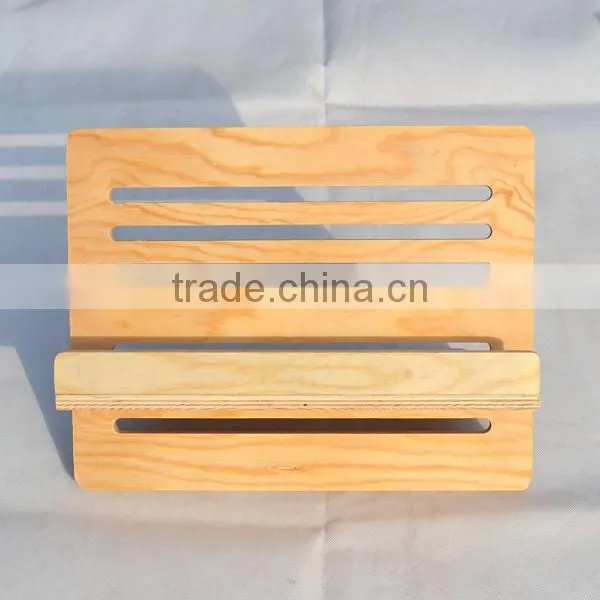 Eco-Friendly Bamboo Wood Holder, Collapsible Computer Stand photo-2