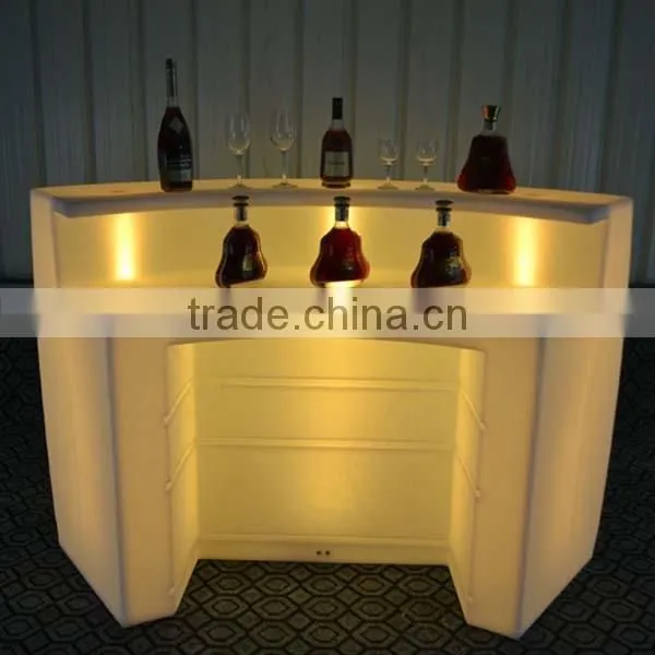 Waterproof Led Bar Furniture Big Size Table,portable Bar Counter Table With RGBW photo-3