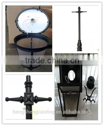 China Supplier Height 9 M Steel Galvanized Street Lighting Pole photo-4