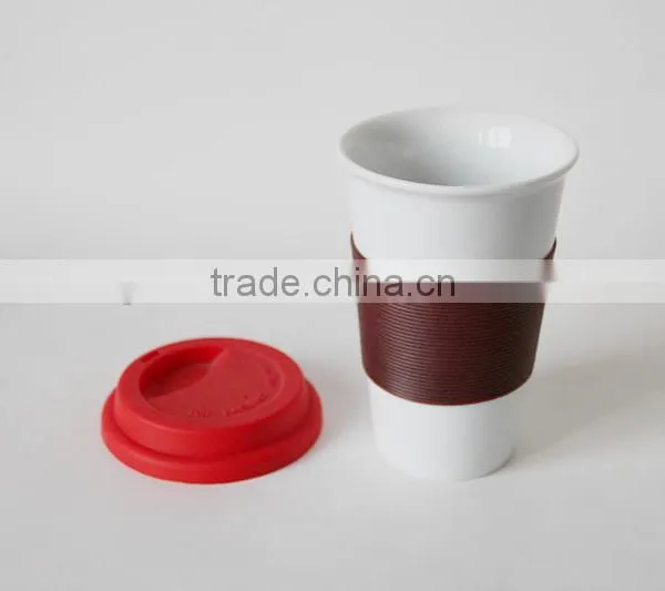 Ceramic Coffee Mug With Lid photo-2
