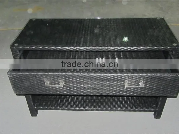 China Manufacturer Garden Outdoor Accessory Rattan Cabinet photo-2