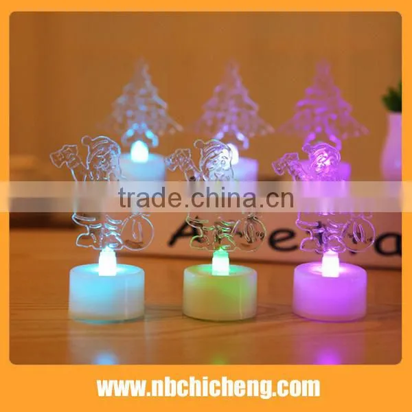 Christmas Plastic Mini Color Changing Gift Light photo-5