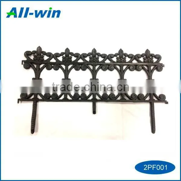 Garden Gate Plants Protective Decoration Pierced Garden Plastic Fence photo-2