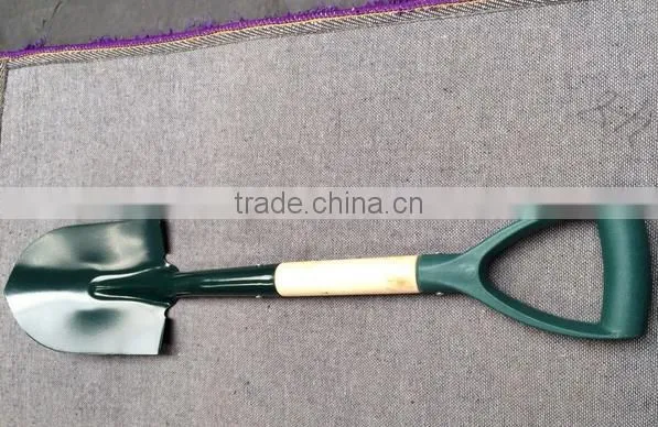 High Quality Iron Wood Handle Garden Shovel photo-3