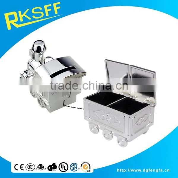 Novelty Train Shape Multi-functional Coin Bank Connected With Tooth and Curl Box photo-5