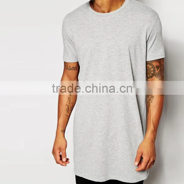 Custom Tall Tee Longline t Shirt Elongated t Shirt photo-3
