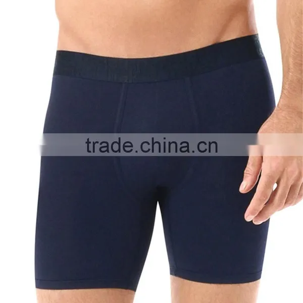 New Fashion Combed Cotton Mens Boxer Briefs,mens Boxer Swim Brief photo-2