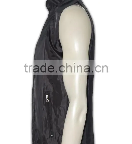 China Manufactory High Quality Blank Fitted Uniform Sweater Vest photo-4
