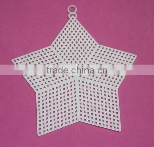 DIY Material Cross Stitch Plastic Canvas Sheets and Shapes /hearts,star,round,Hexagon photo-4