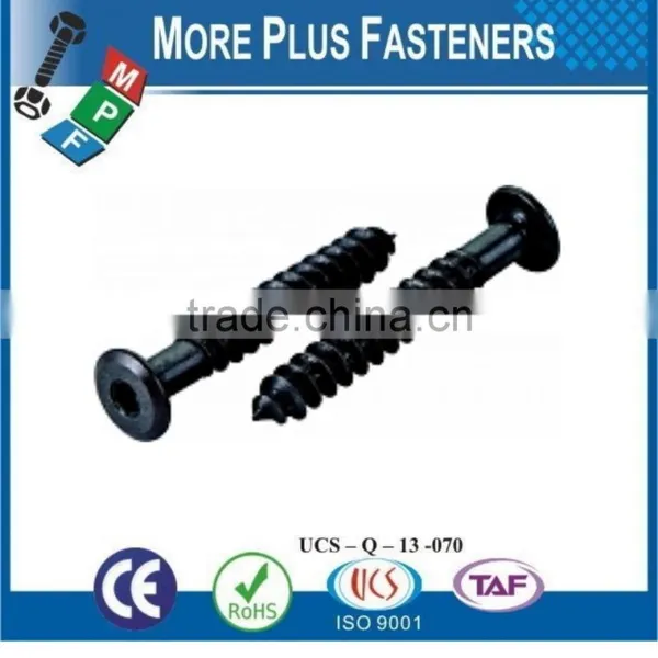 Made in Taiwan Flat Head Hi Lo Thread Special Furniture Confirmat Special Screw photo-2
