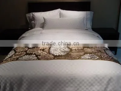 Customized Professional Hotel Textile Bed Linen Bedsheet Duvet Cover High Quality photo-3