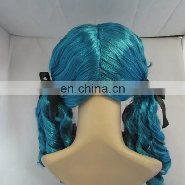 Halloween French Braid Curly Hair Wig FGW-0068 photo-2