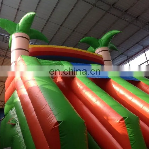 Inflatable Coconut Tree Slide With Pool, Inflatable Play Ground Equipment photo-6