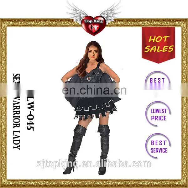 Halloween Sexy Warrior Lady Costumes Sexy Female Fancy Dress for Women