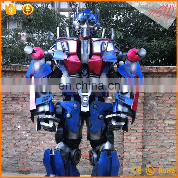 Anmie Mascot Character Superhero Optimus Prime Halloween Cosplay Costume photo-2