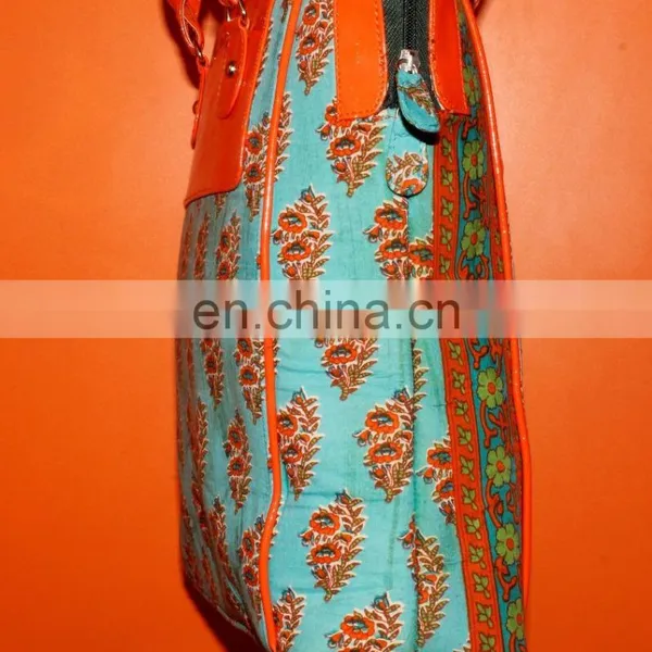 Indian Handmade Pure Cotton Woman Beautifull Design Bag photo-2