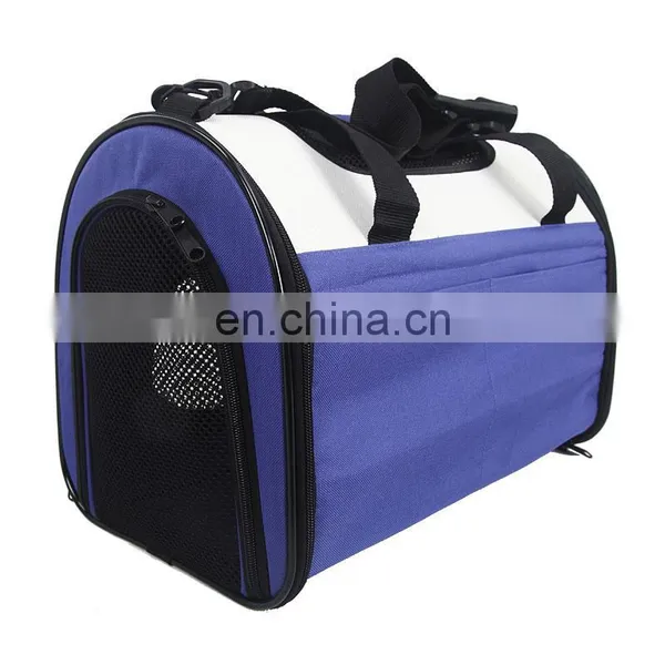 Red Pet Carrier Bag With Mesh and Handle Strap for Dog and Cat photo-2