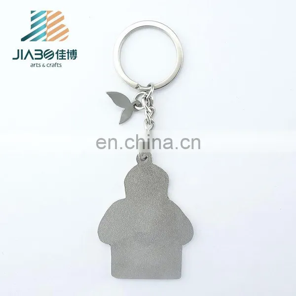 Promotional Custom Made Metal Keychain Print With Epoxy photo-5