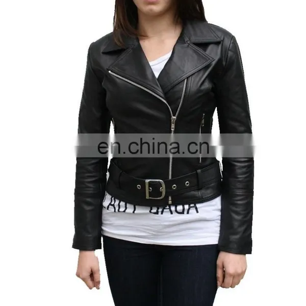 Cowhide/ Sheepskin/ Napa/ Goatskin Leather Jacket, Leather Jacket, HLI-fine Quality Leather Jacket photo-3