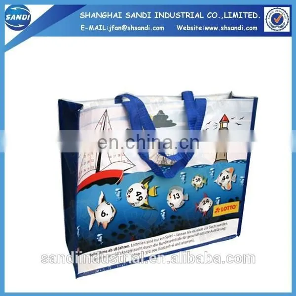 LOGO Printed Plastic Shipping Woven Bag photo-3
