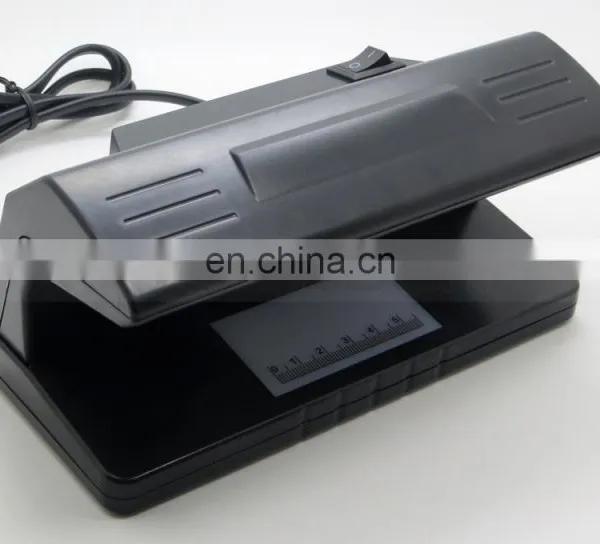 318 UV Counterfeit Money Detector Blacklight Money Tester With ON/OFF Switch EU Plug photo-2