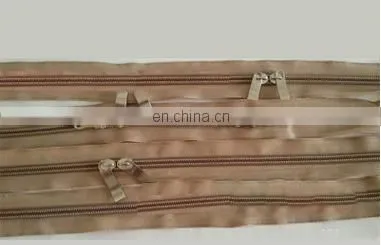 Wholesale Long Chain Cheap Price Double End Nylon Zipper for Accessories Clothing photo-2