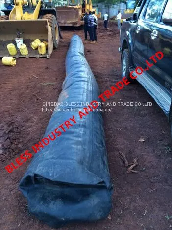 Airformed Culvert, Rubber Formwork, Rubber Balloon, Pneumatic Tubular Formwork photo-2