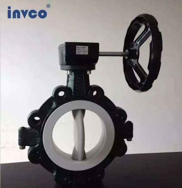 INVCO PTFE Butterfly Valve for Oil and Gas