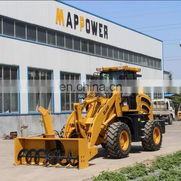 2ton Industrial Compact Wheel Loader ZL20F With Famous Engine Optional photo-2