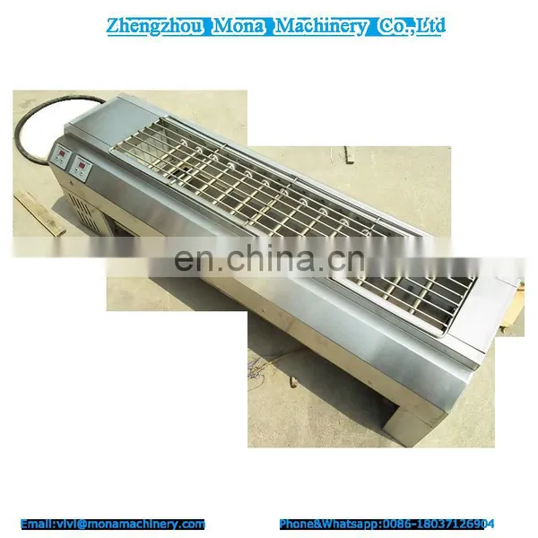 Automatic Satay Skewer Grill Machine / Charcoal Rotary Kebab Grill Roaster photo-3