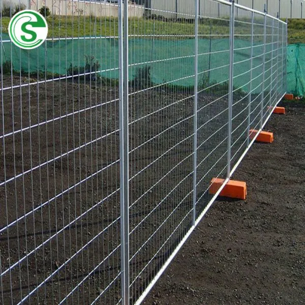 Galvanized Iron Welded Mesh Australia/Canada Powder Coated Temporary Road Fence Barrier photo-2