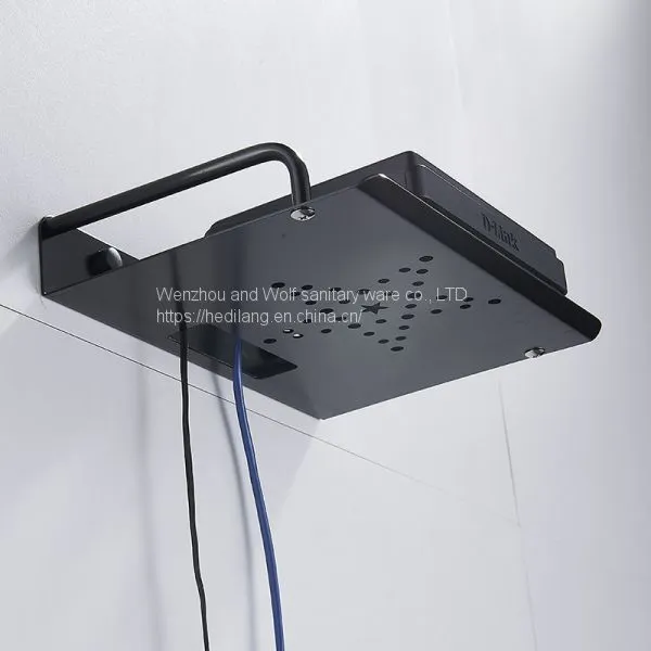 Storage Box Rack Router Brackets Back Set Top Box Holder photo-5
