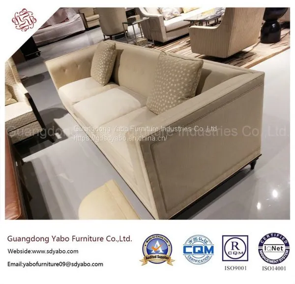 Custom Hotel Furniture With Lobby Fabric Sofa (YB-O-38) photo-2
