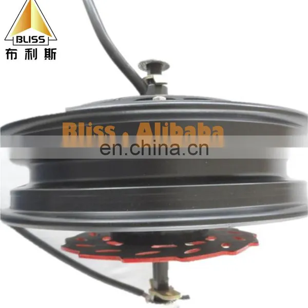Manufacturers Supply 1500W Brushless DC Wheel Hub Spoke Motor Electric Bike Modified Motor Brushless Hub Motor photo-2