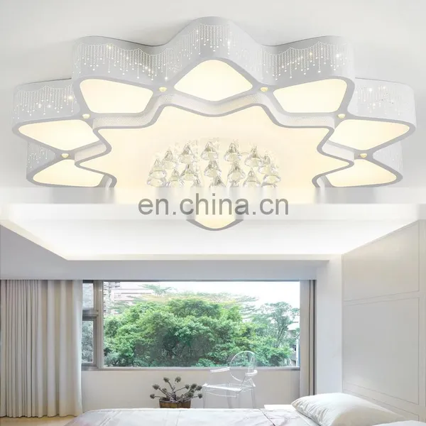 Creative Crystal Star Children's Room Acrylic Led Ceiling Light Bedroom Light photo-4