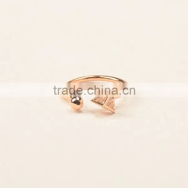 2016 Popular Fancy Artificial Finger Rings for Girls 925 Silver Full Finger Rings photo-6