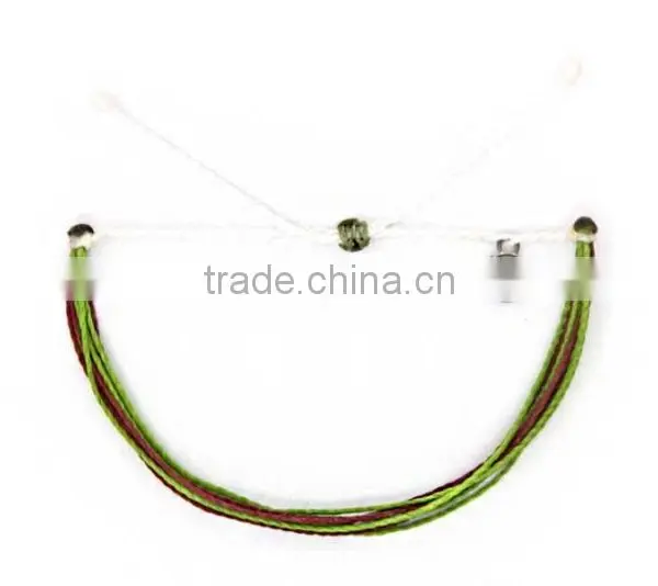 Diy Wax Cord Woven Custom String Bracelets for Friend photo-5