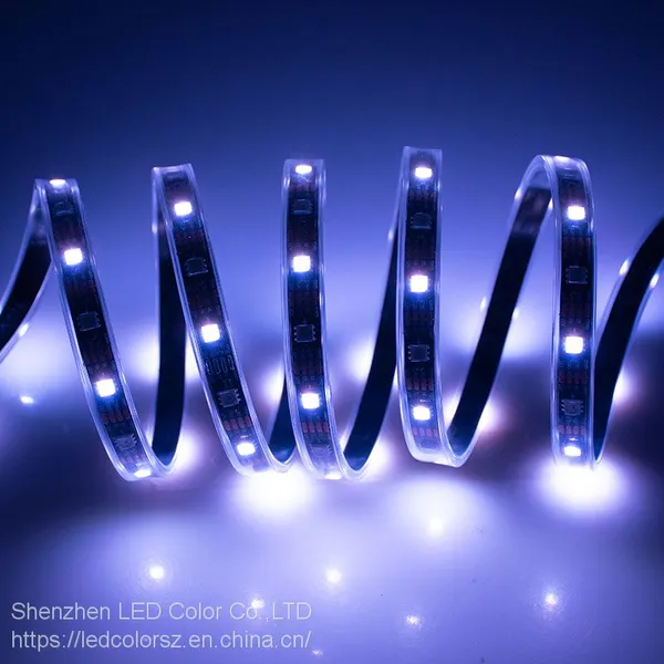 Digital Led Strip Rgb 5050 LC8808B White PCB Led Light Strip photo-4