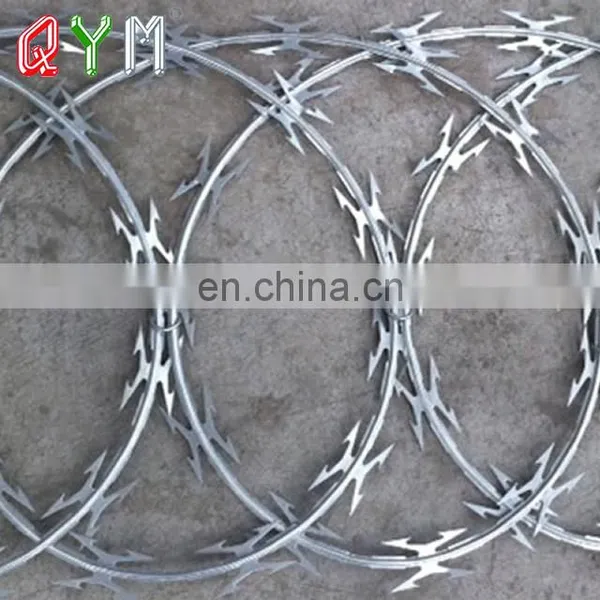 Single Coiling Concertina Razor Barbed Wire For Prison photo-3