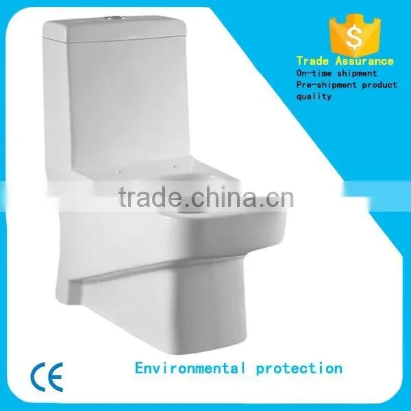 Siphon Flush Bathroom Toilet Commode From Henan OEM Supplier photo-2