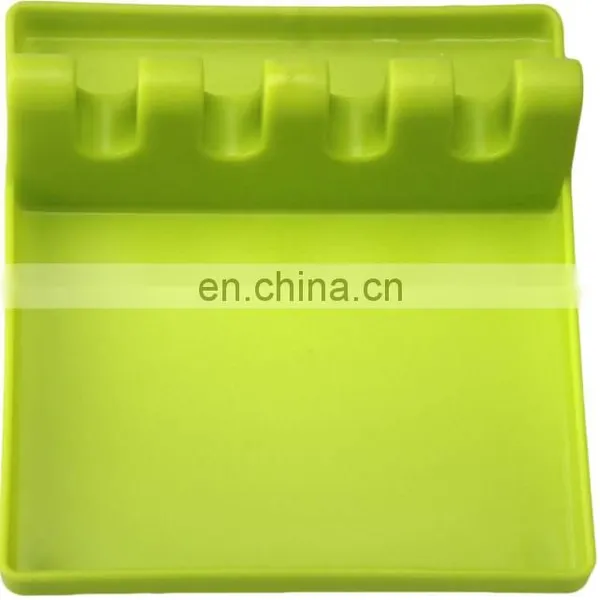 Durable Hot Selling Utensil Spatula Holder Silicone Spoon Rest photo-2